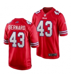 Women's Buffalo Bills #43 Terrel Bernard Red Vapor Untouchable Limited Stitched Jersey