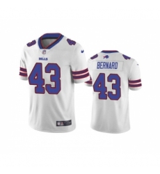 Women's Buffalo Bills #43 Terrel Bernard White Vapor Untouchable Limited Stitched Jersey